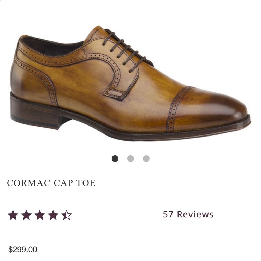 Men’s Johnston & Murphy dress shoes